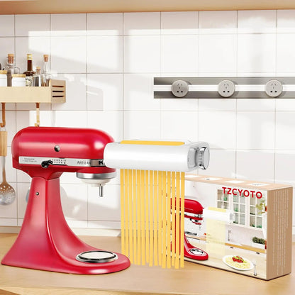 3-In-1 Electric Pasta Maker for Kitchenaid Stand Mixers