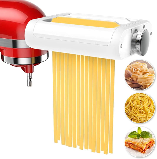 3-In-1 Electric Pasta Maker for Kitchenaid Stand Mixers
